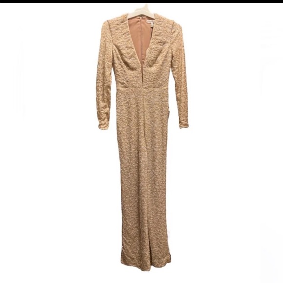 Dress The Poplulation Sequin Beaded Peyton Jumpsuit - Picture 9 of 11